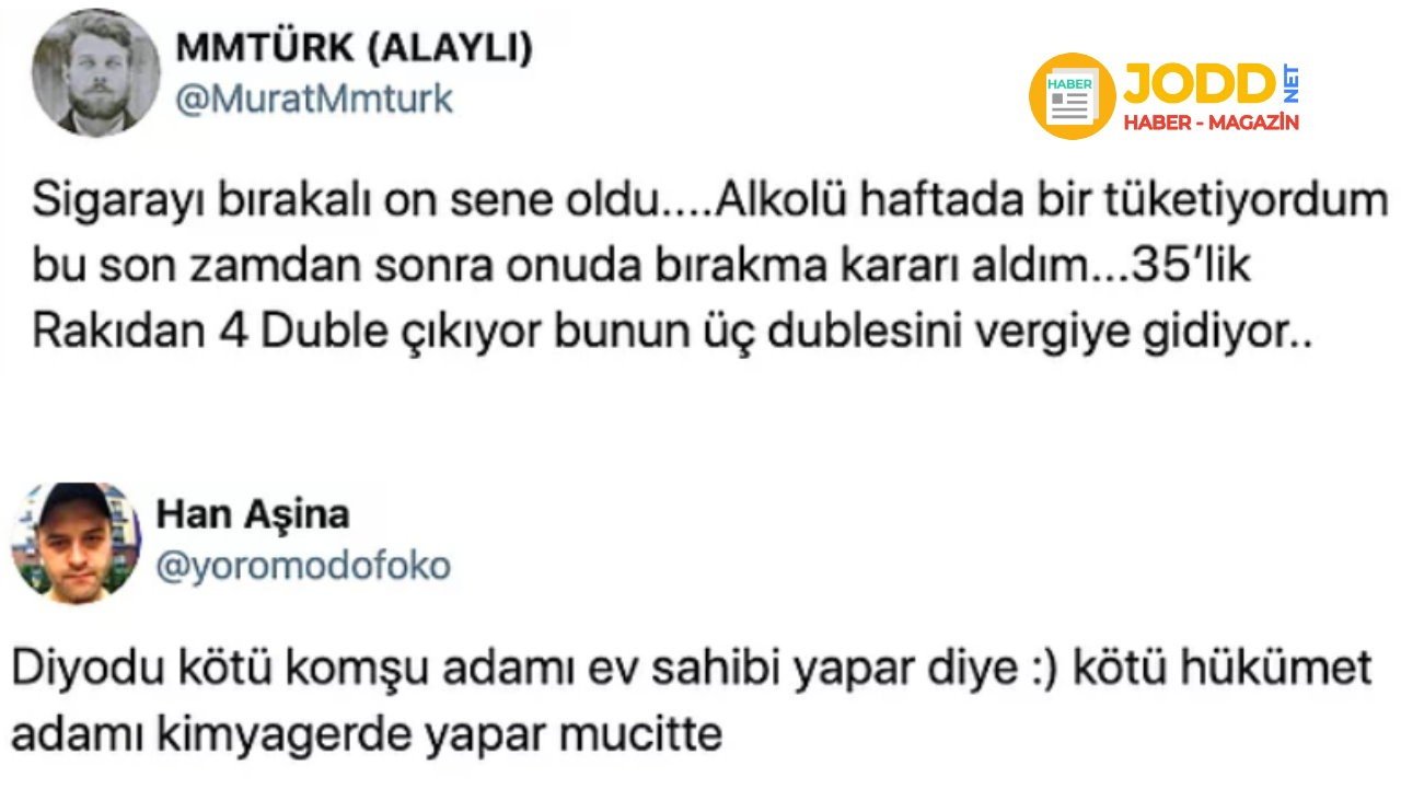 Alkol ve sigara zam yorumları