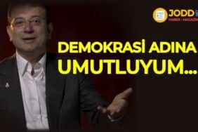 Ekrem İmamoğlu: demokrasi ve türkiye adına umutluyum