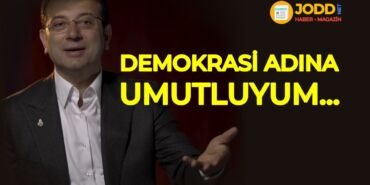 Ekrem İmamoğlu: demokrasi ve türkiye adına umutluyum