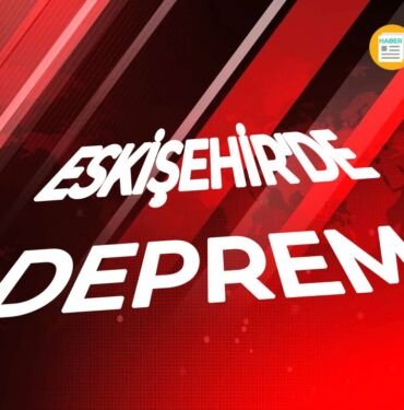 Eskişehir'de deprem 24 temmuz 2020