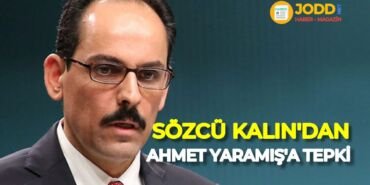ibrahim kalın ttk başkanı ahmet yaramış tepki