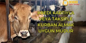 Kredi kartıyla taksitle kurban kesmek olur mu?