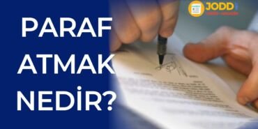 paraf atmak nedir paraf nasil atilir
