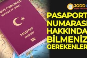 pasaport numarası nedir