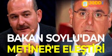 Süleyman Soylu'dan Mehmet Metiner'e canlı yayından ağır eleştiri