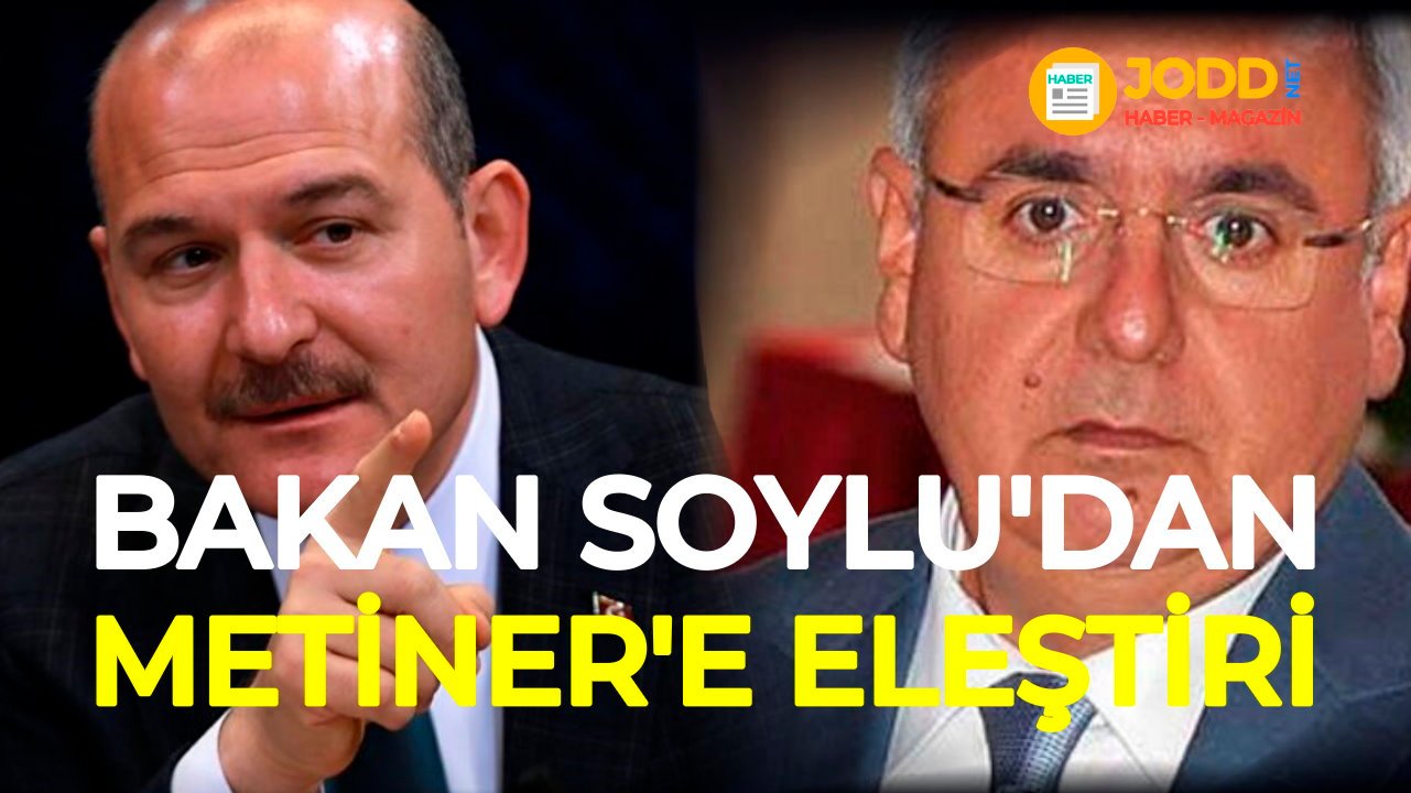 Süleyman Soylu'dan Mehmet Metiner'e canlı yayından ağır eleştiri