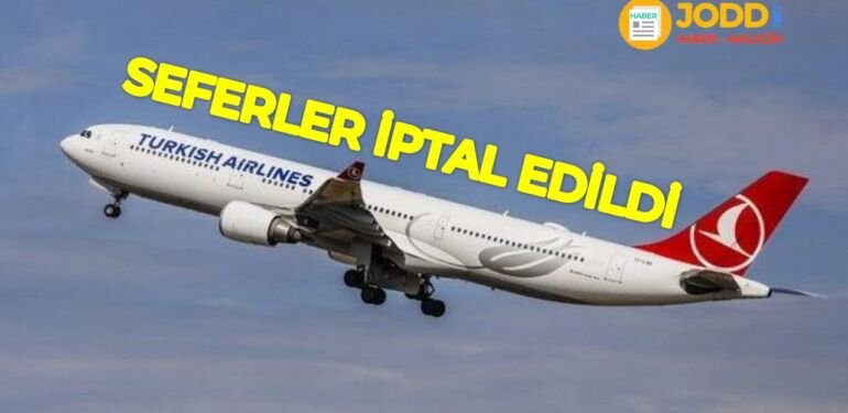 THY türkiye amerika seferleri iptal