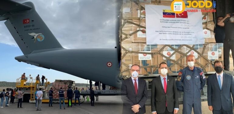 Türkiye yardım uçağı venezuela