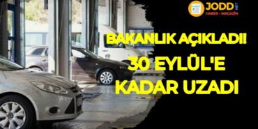 araç muayene süreleri uzatıldı