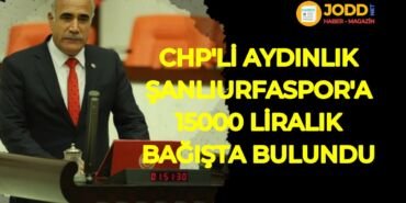 Aziz aydınlık şanlıurfaspor 15000 tl yardım