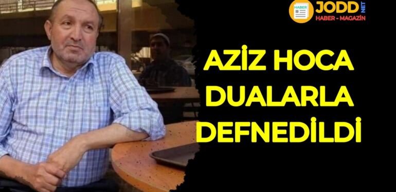 aziz kutluay hoca dualarla defnedildi