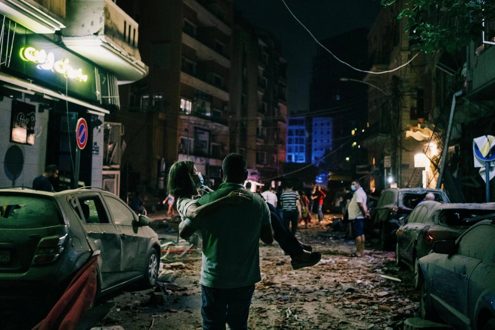 Beyrut patlama sonrası fotoğrafları