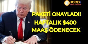 donald trump ikinci 600 dolar paket yardımı