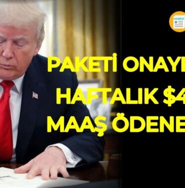 donald trump ikinci 600 dolar paket yardımı