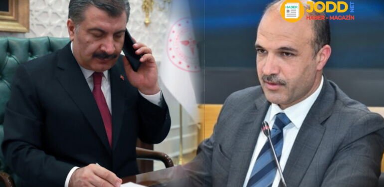 Fahrettin Koca, Lübnan sağlık bakanı hamad hasan ile görüştü