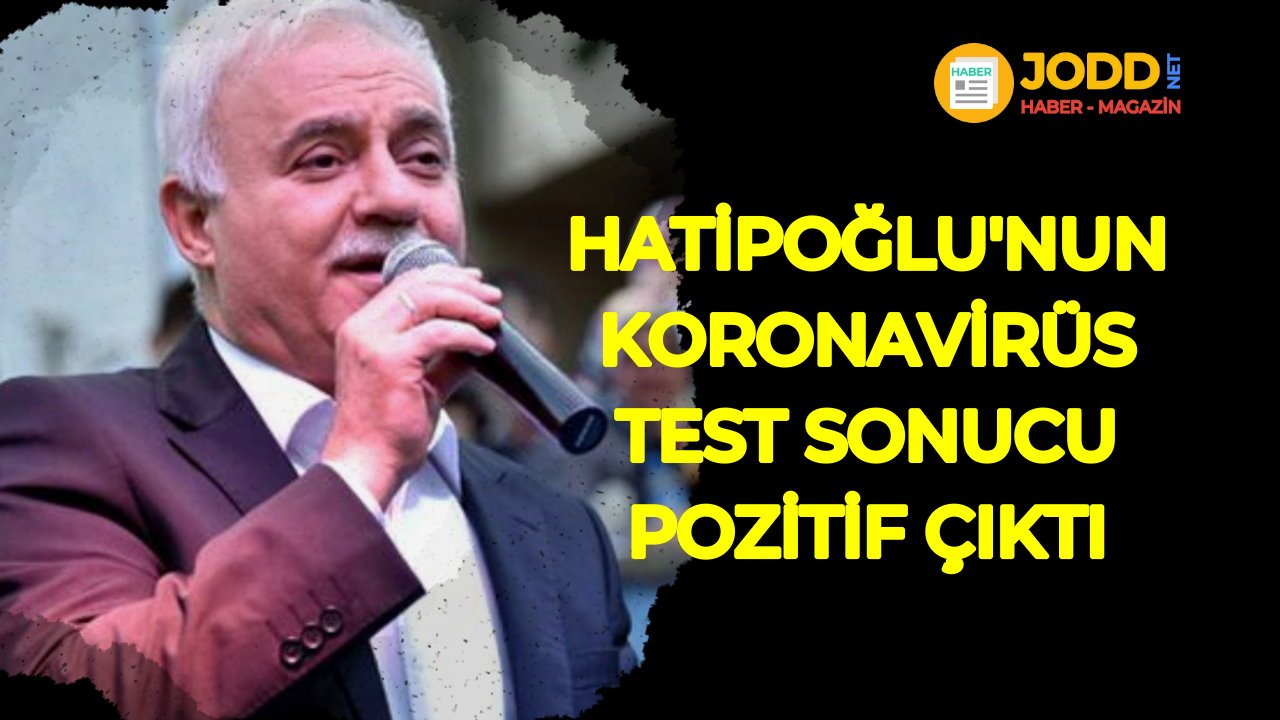 Nihat Hatipoğlu'nun koronavirüs sonuçları haberleri