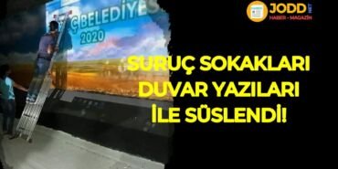 suruç sokakları duvar yazıları