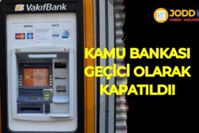 Vakıfbank haliliye şubesi 1 hafta kapalı kalacak