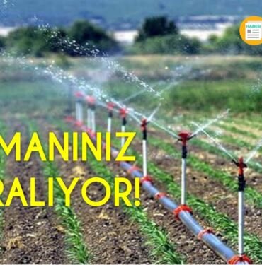 Çiftçi sulama borcu itiraz süresi