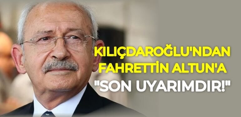 fahrettin altun kemal kilicdaroglu