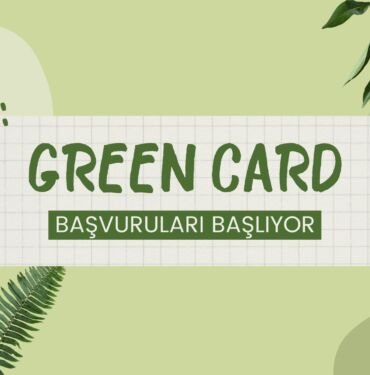 Green card başvurusu 2023