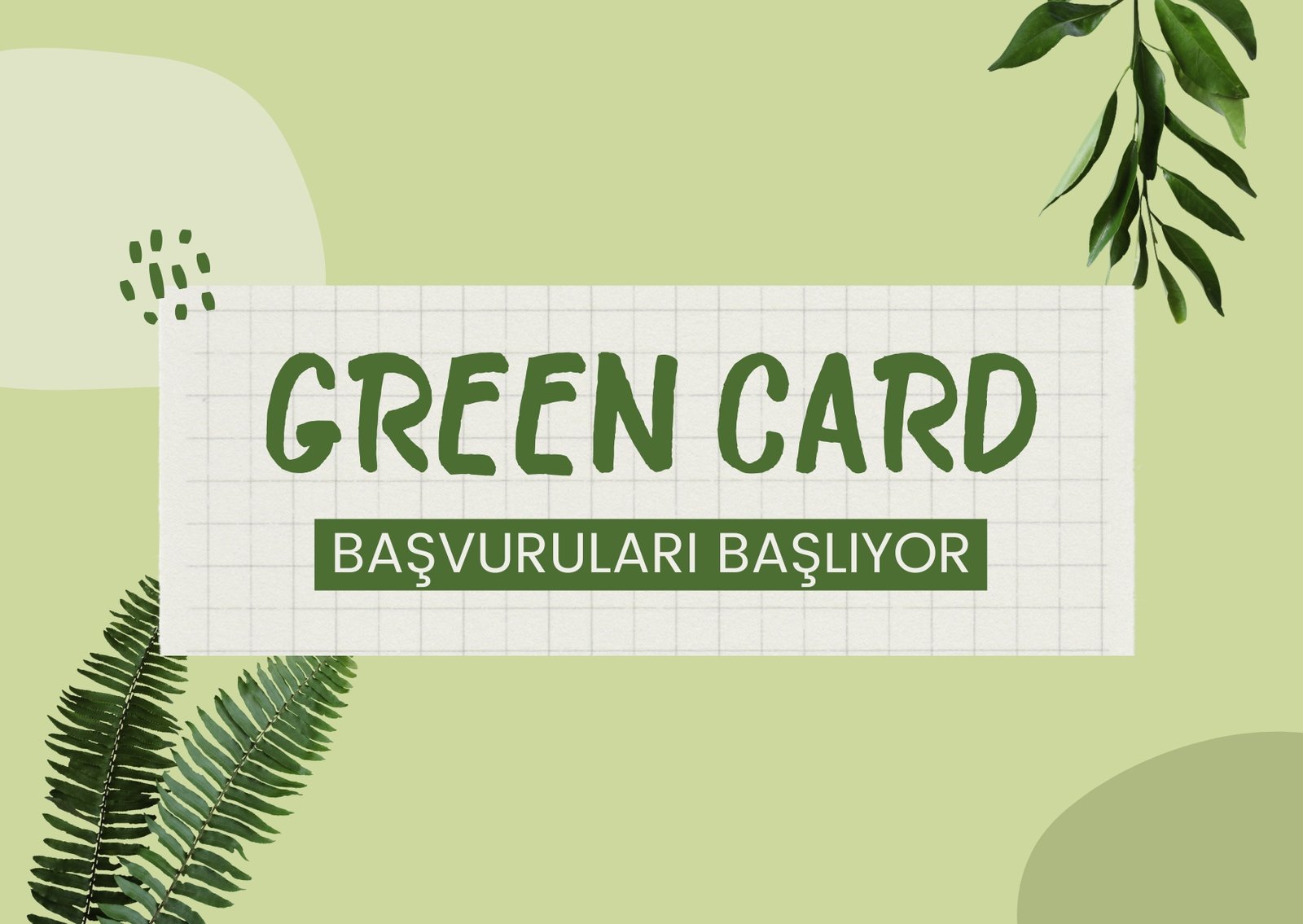 Green card başvurusu 2023