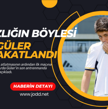 arda guler yine sakatlandi