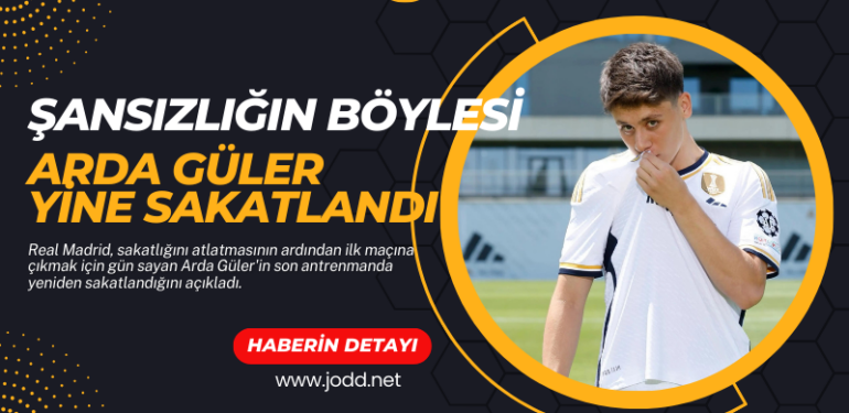 arda guler yine sakatlandi