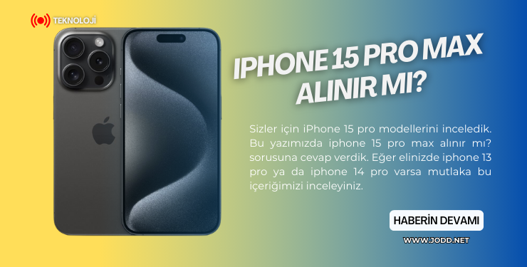 iphone 15 pro max alinir mi