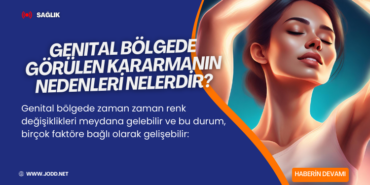 genital bolge neden kararir