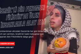 israilli fenomen kadin filistinde olen insanlarla dalga gecti
