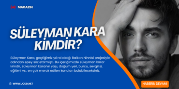Süleyman Kara kimdir?