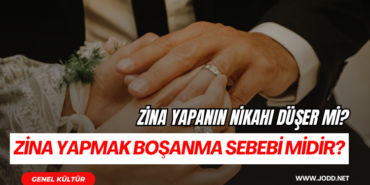 zina yapanin nikahi duser mi