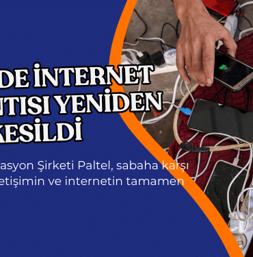gazze internet baglantisi yeniden kesildi