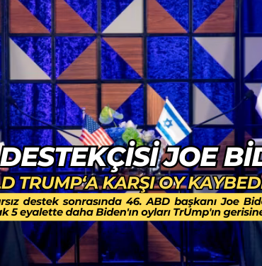joe biden trump karisinda oy kaybediyor