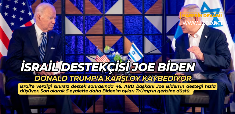 joe biden trump karisinda oy kaybediyor