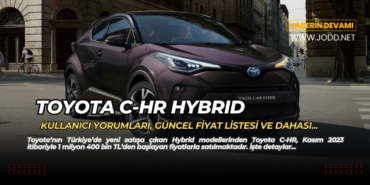 Toyota C-HR Yorumları