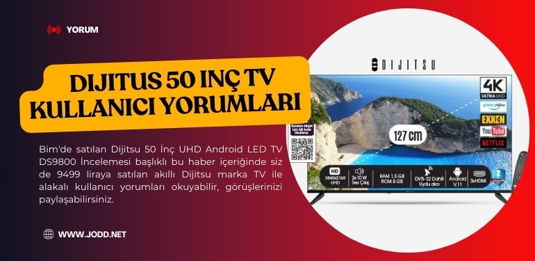 Bim Dijitsu 50 inc UHD Android LED TV DS9800 yorumlari