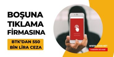 bosuna tiklama ceza yedi