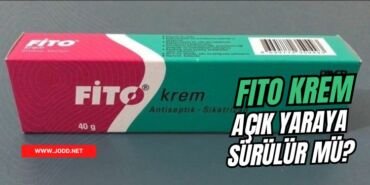 Fito krem açık yaraya sürülür mü?